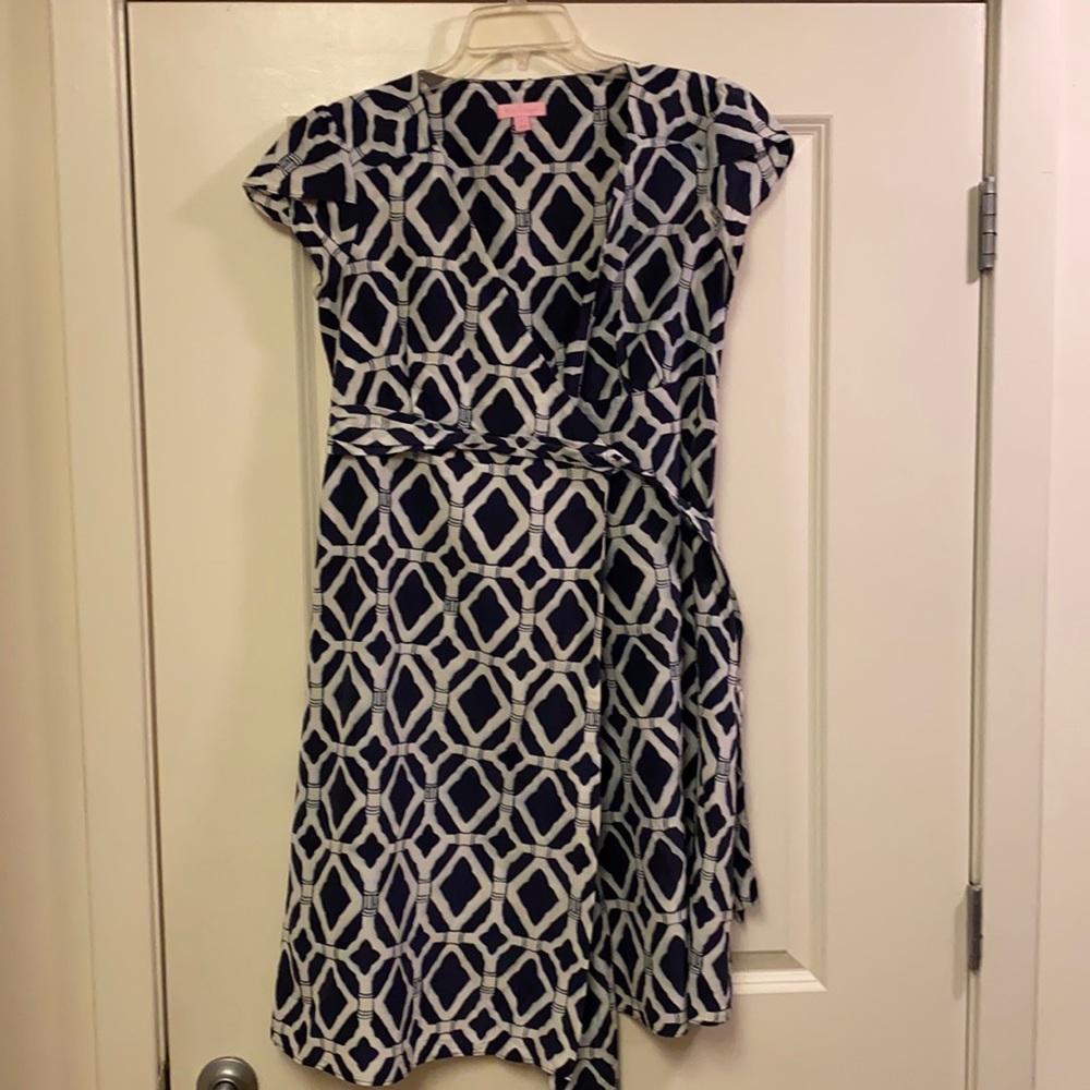 Lilly Pulitzer wrap dress